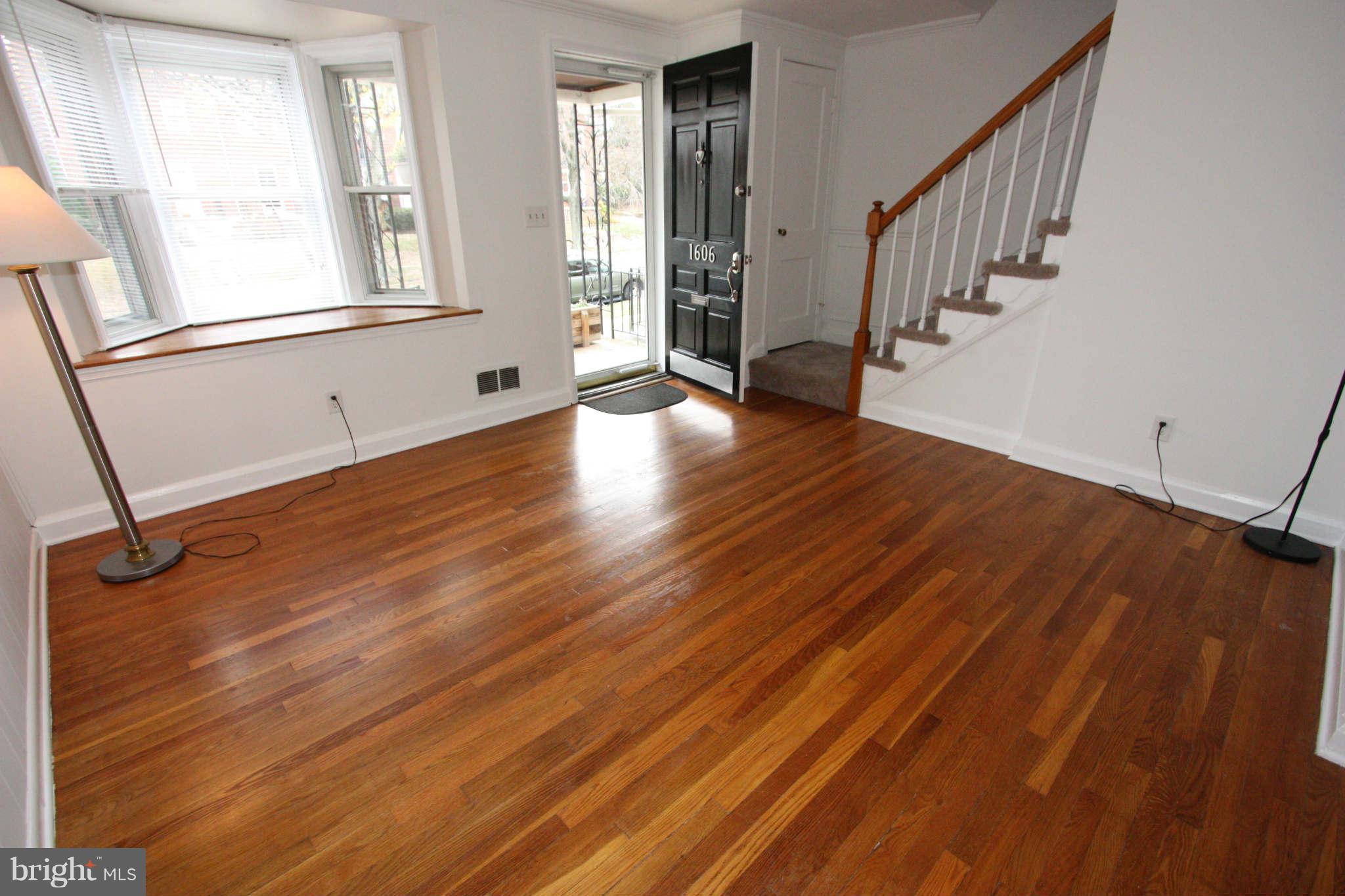 1606 Aberdeen Road Towson, MD 21286 - Photo 9 of 30 a view of an entryway with wooden floor