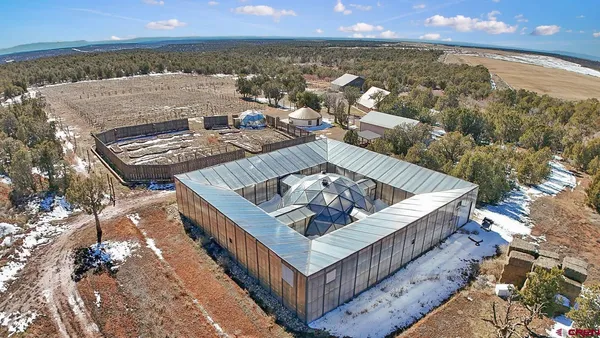 a view of a balcony with an ocean