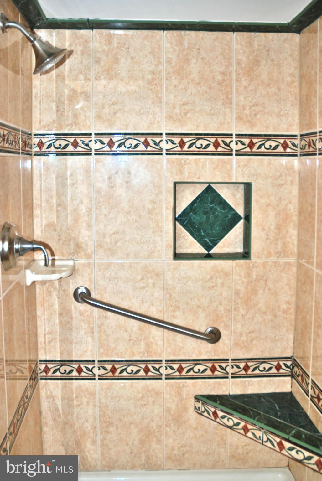 13809 Turnmore Road Silver Spring, MD 20906 - Photo 18 of 28 Gorgeous Custom Tiled Master Shower