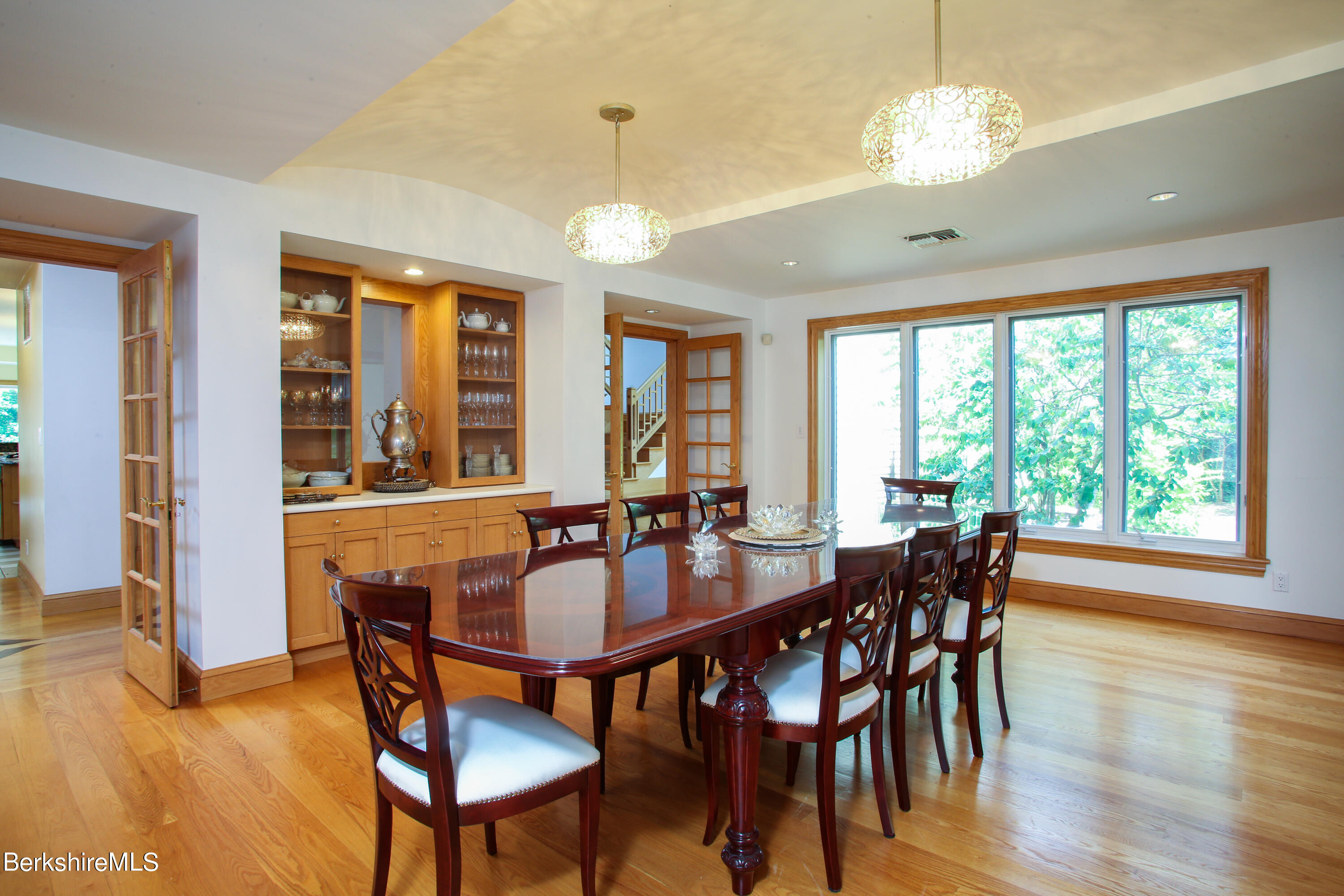16 High Meadow Road Northampton, MA 01062 - Photo 11 of 49 a view of a dining room with furniture window and wooden floor