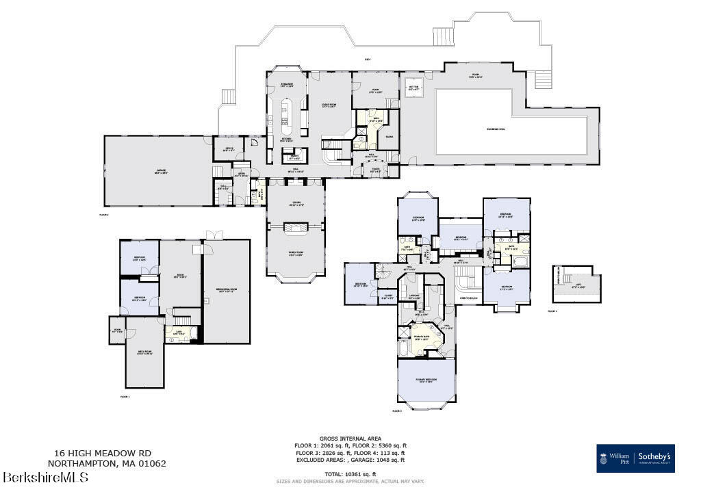 16 High Meadow Road Northampton, MA 01062 - Photo 49 of 49 a picture of a floor plan