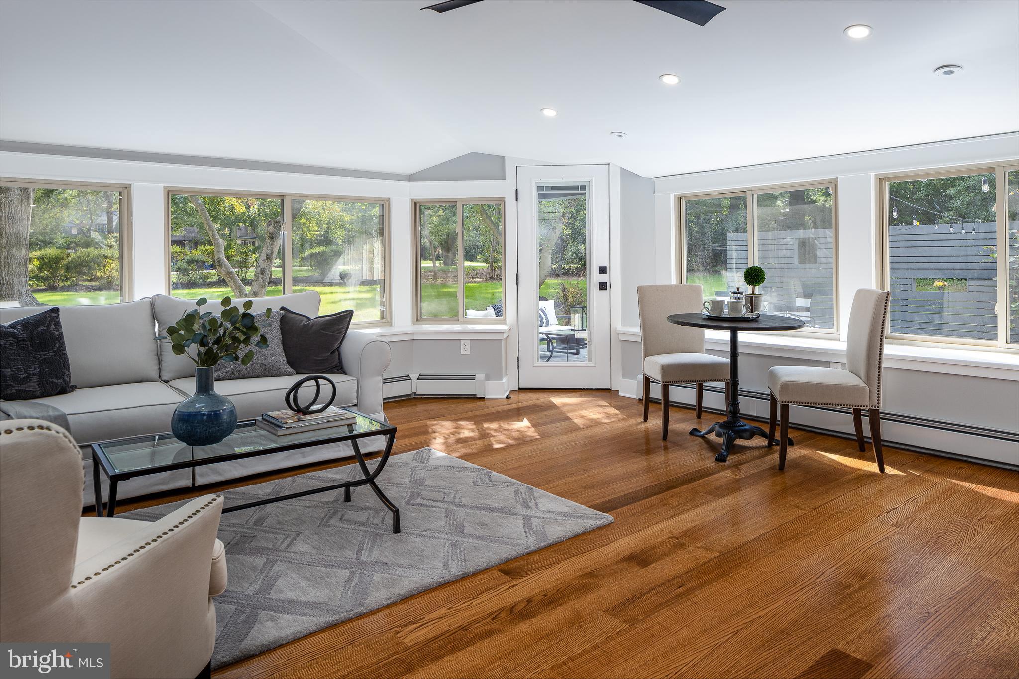 8 Hilltop Road Rose Valley, PA 19086 - Photo 19 of 51 Sun filled family room