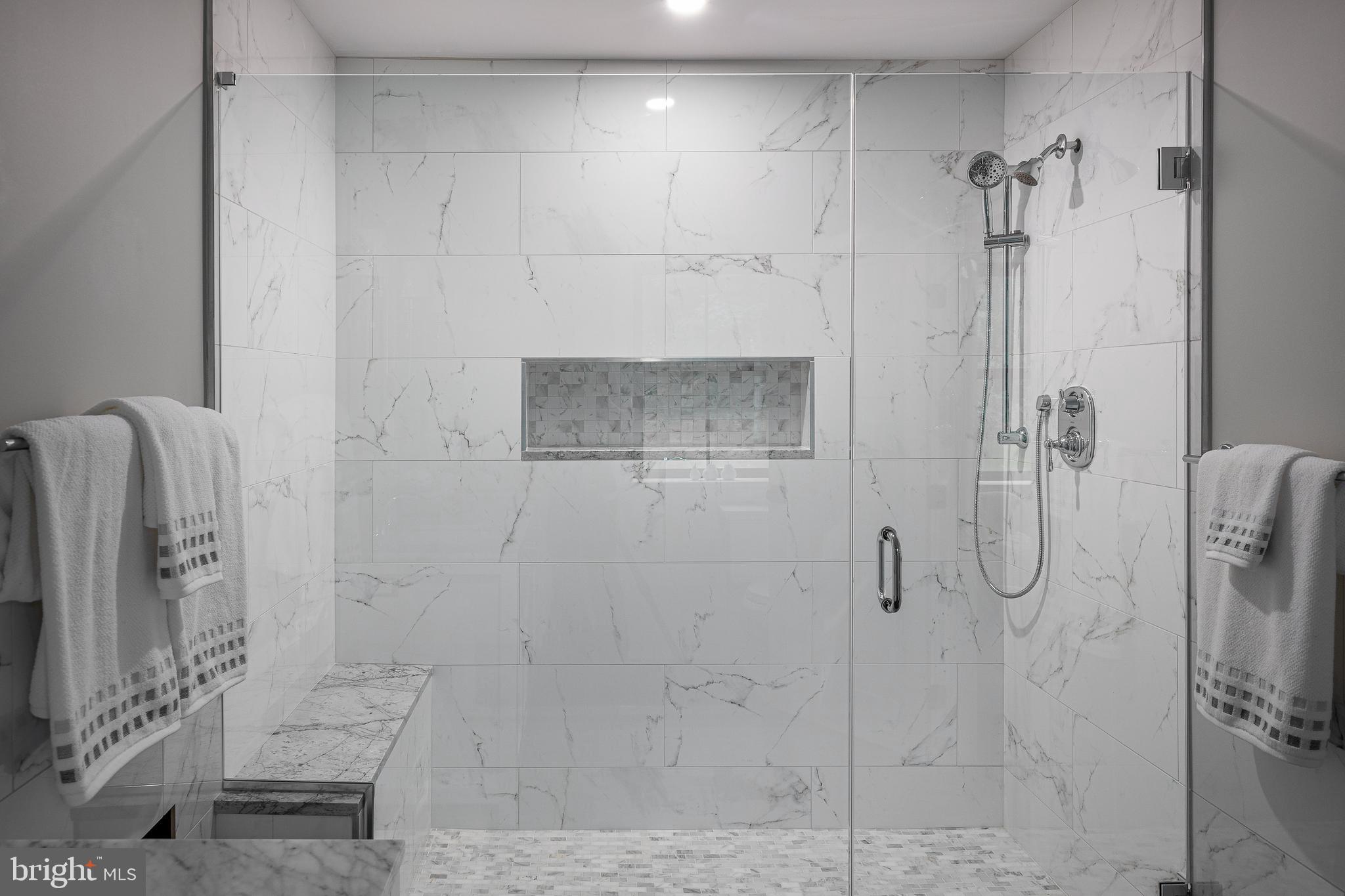 8 Hilltop Road Rose Valley, PA 19086 - Photo 27 of 51 Large master shower