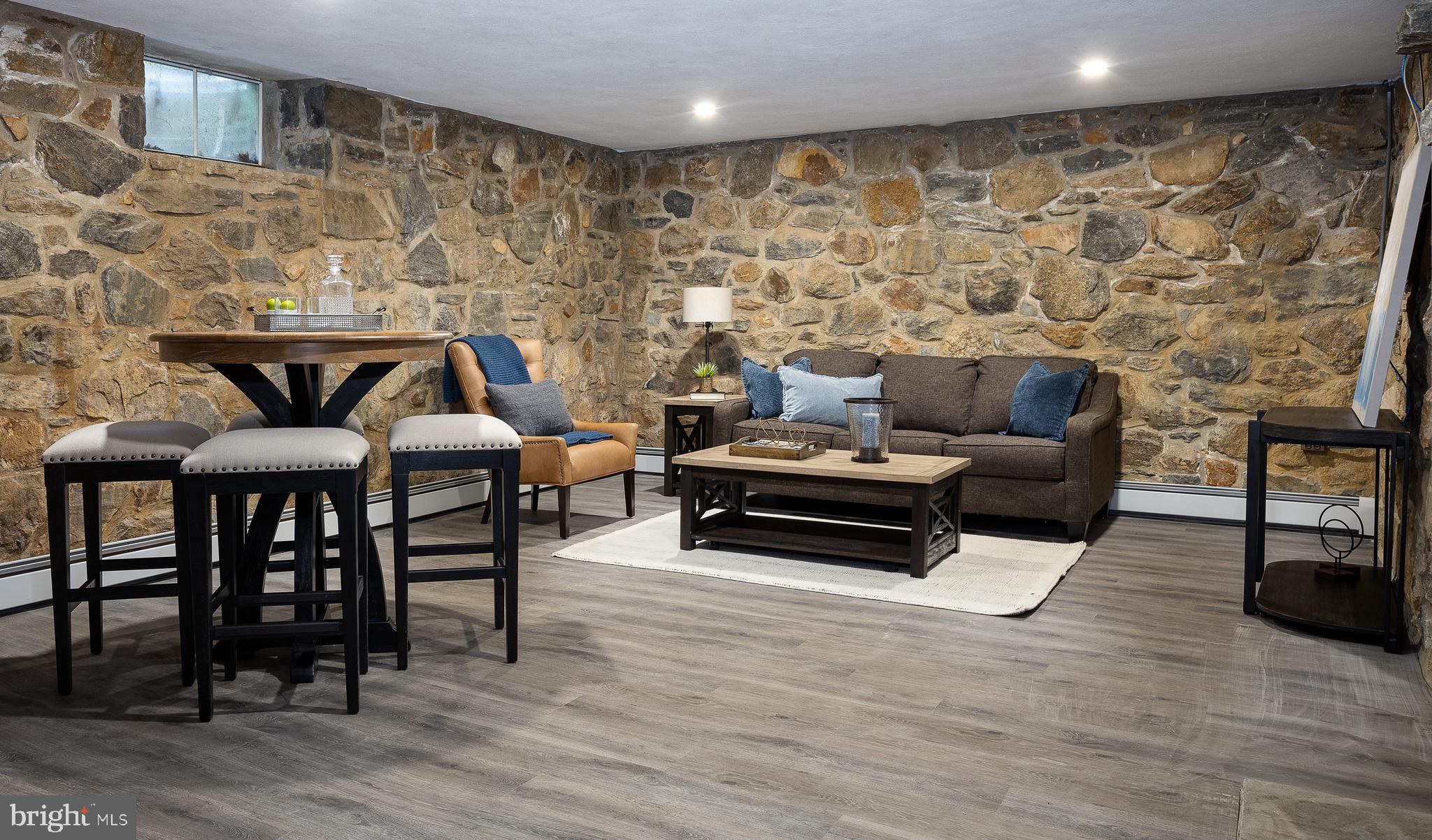8 Hilltop Road Rose Valley, PA 19086 - Photo 41 of 51 Stone recreation room