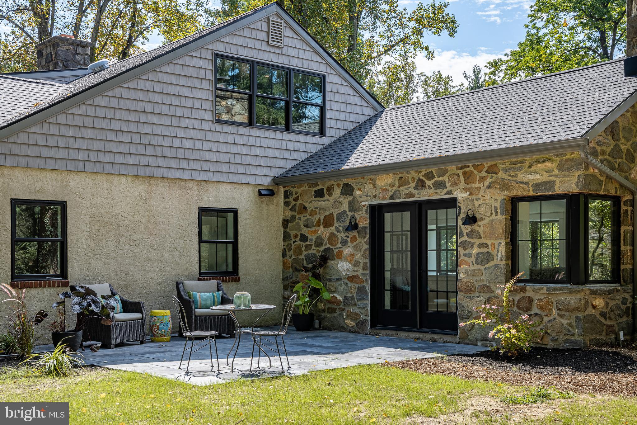 8 Hilltop Road Rose Valley, PA 19086 - Photo 50 of 51 Second patio off the living room