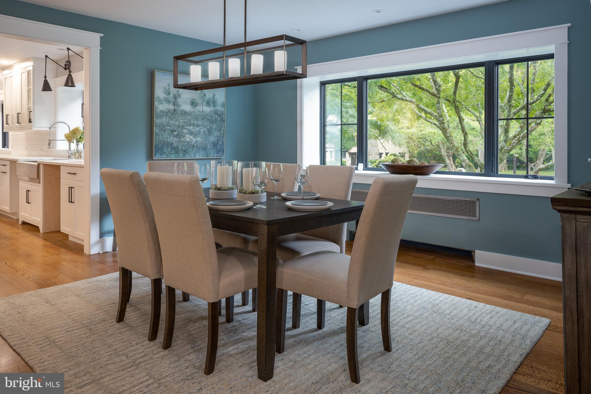 8 Hilltop Road Rose Valley, PA 19086 - Photo 8 of 51 Large open dining room