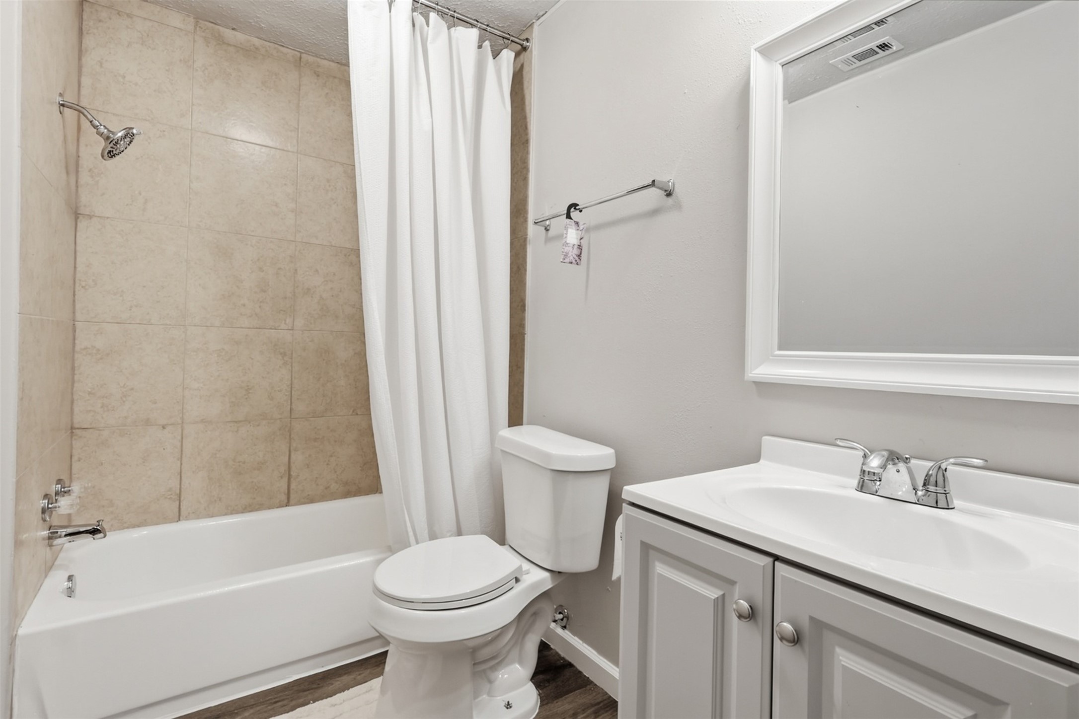 4767 Beechaven Street Houston, TX 77053 - Photo 25 of 26 a bathroom with a sink toilet and shower