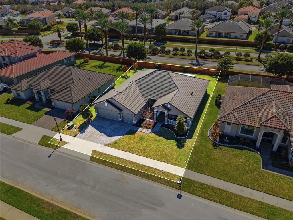 331 Cres Ridge Road Auburndale, FL 33823 - Photo 16 of 63 an aerial view of a swimming pool
