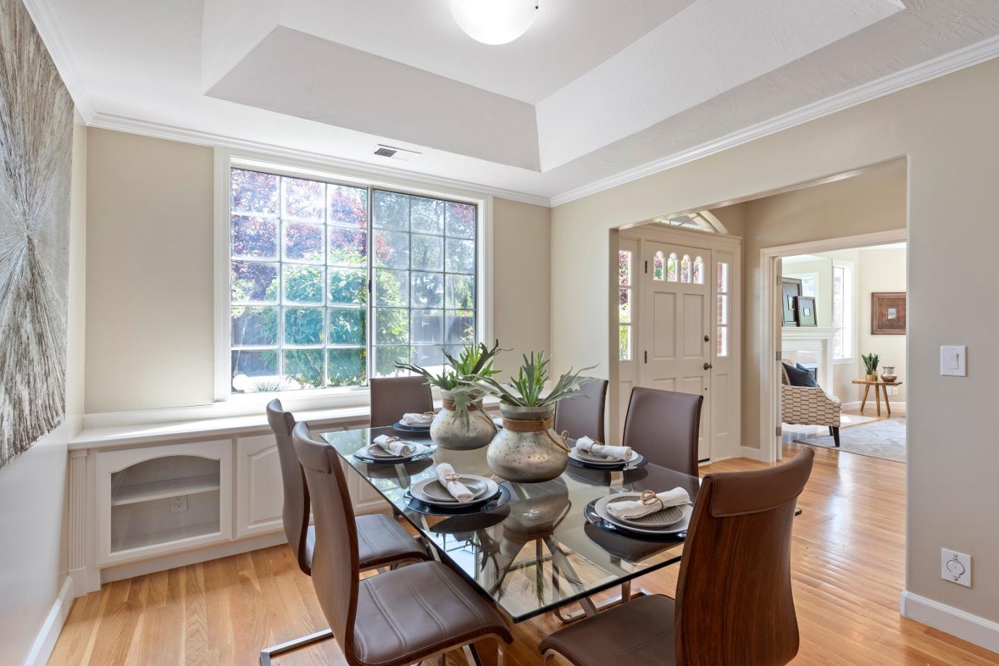 131 Giffin Road Los Altos, CA 94022 - Photo 9 of 29 a dining room with furniture window wooden floor