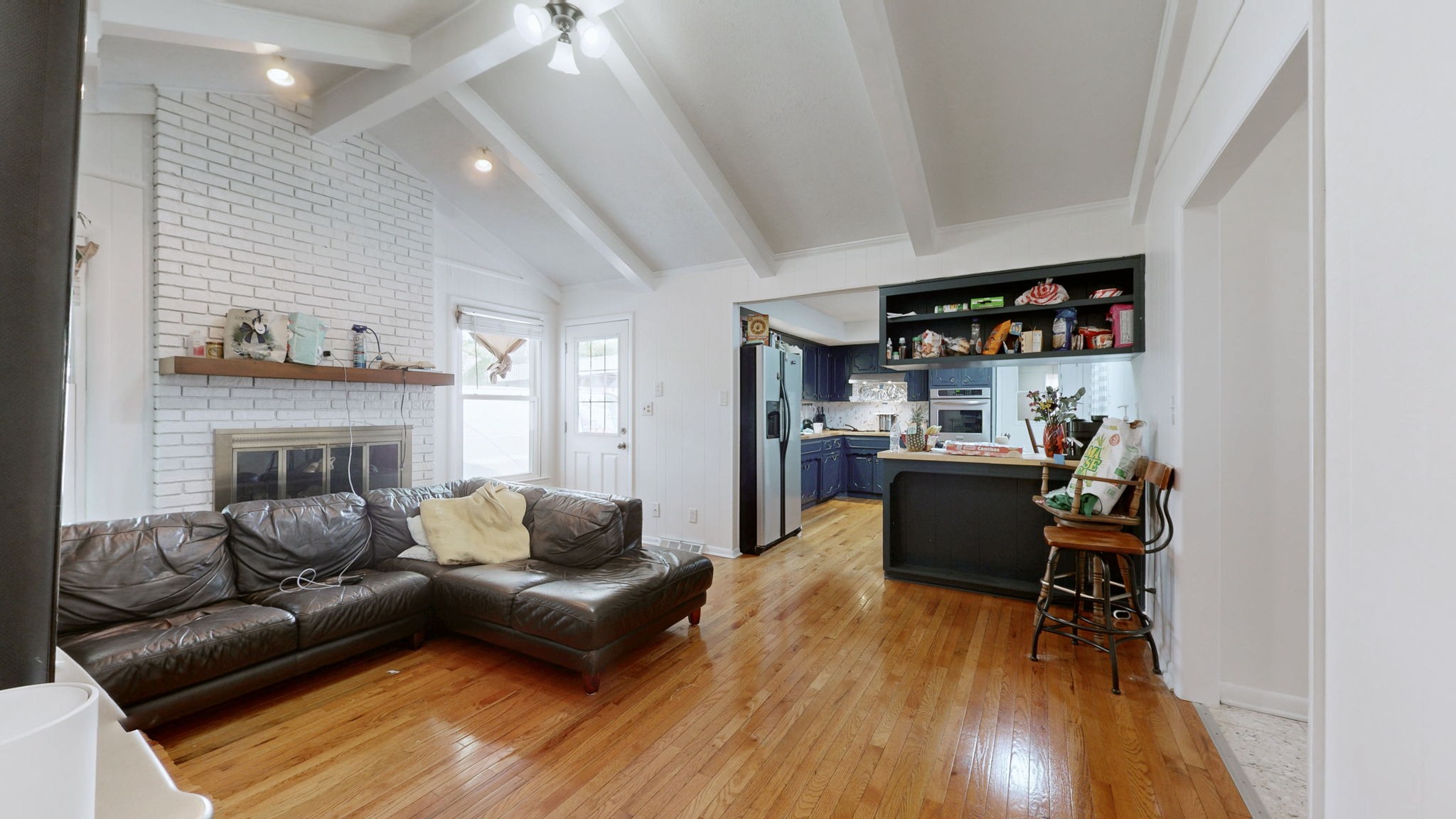 7181 Bidwell Road Joelton, TN 37080 - Photo 15 of 33 a living room with furniture and a fireplace