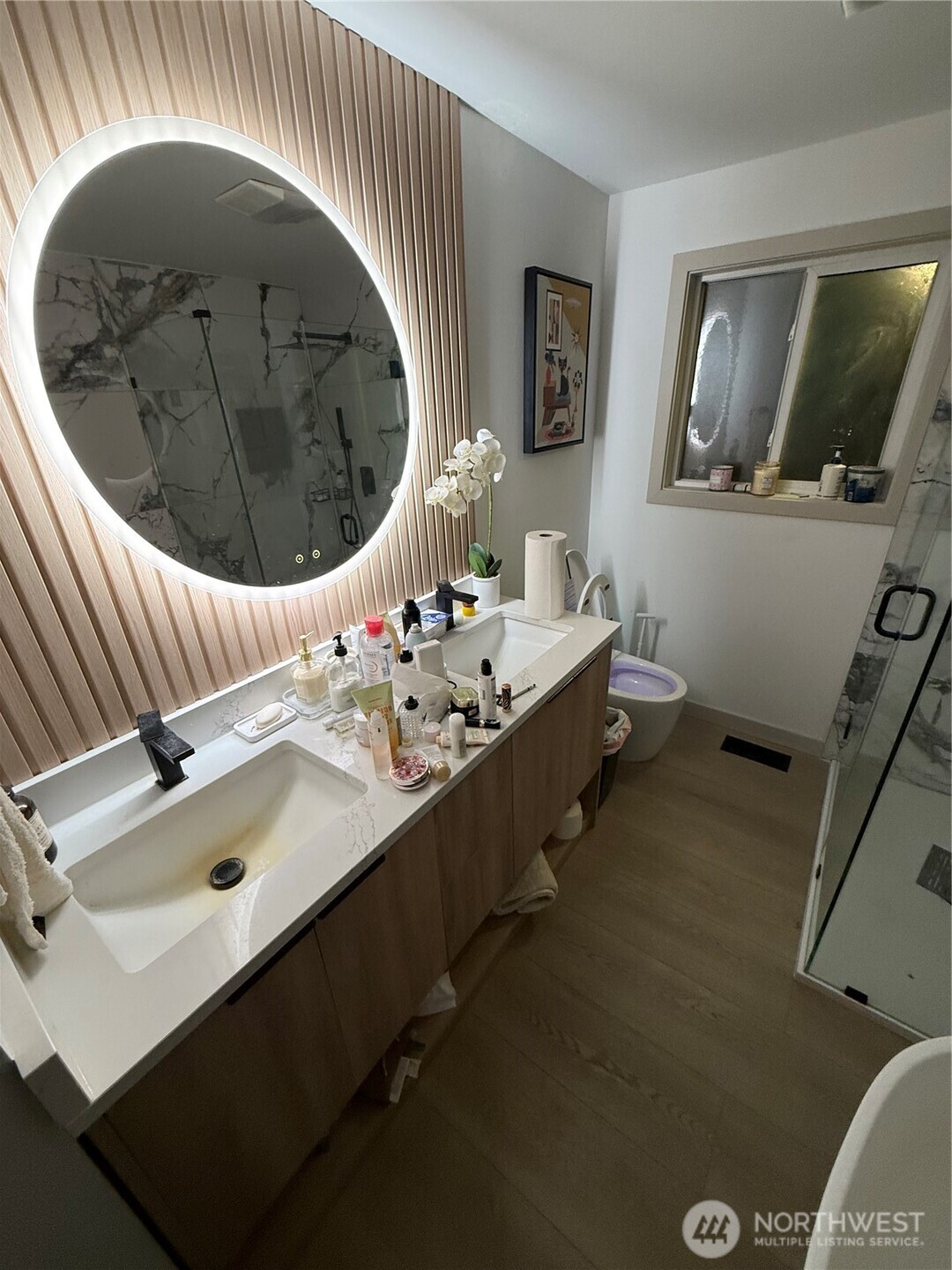 26005 156th Street Southeast Covington, WA 98042 - Photo 8 of 24 a bathroom with a sink mirror and vanity