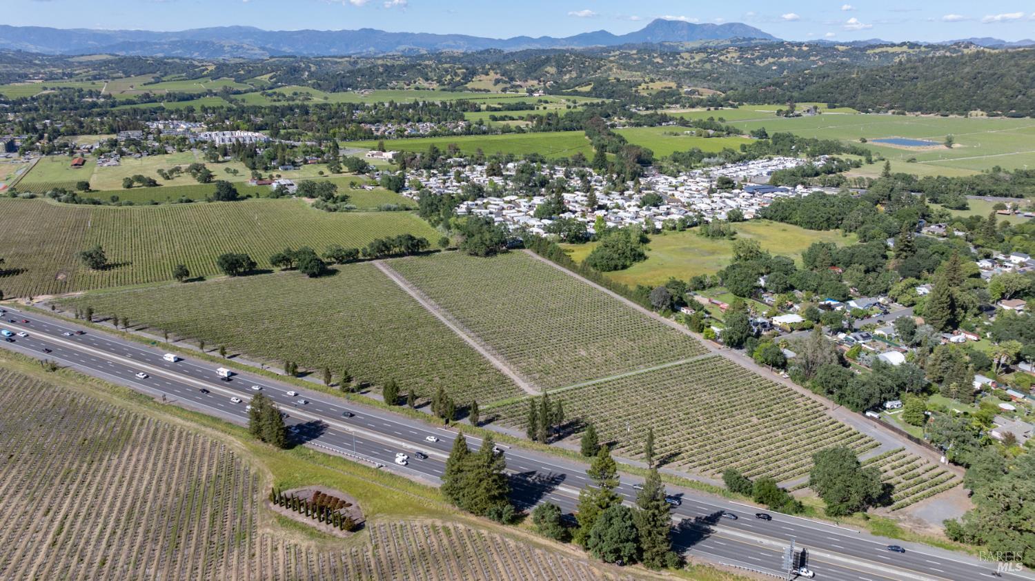 500 Mark West Station Road Windsor, CA 95492 - Photo 2 of 27 an aerial view of residential houses with outdoor space and river