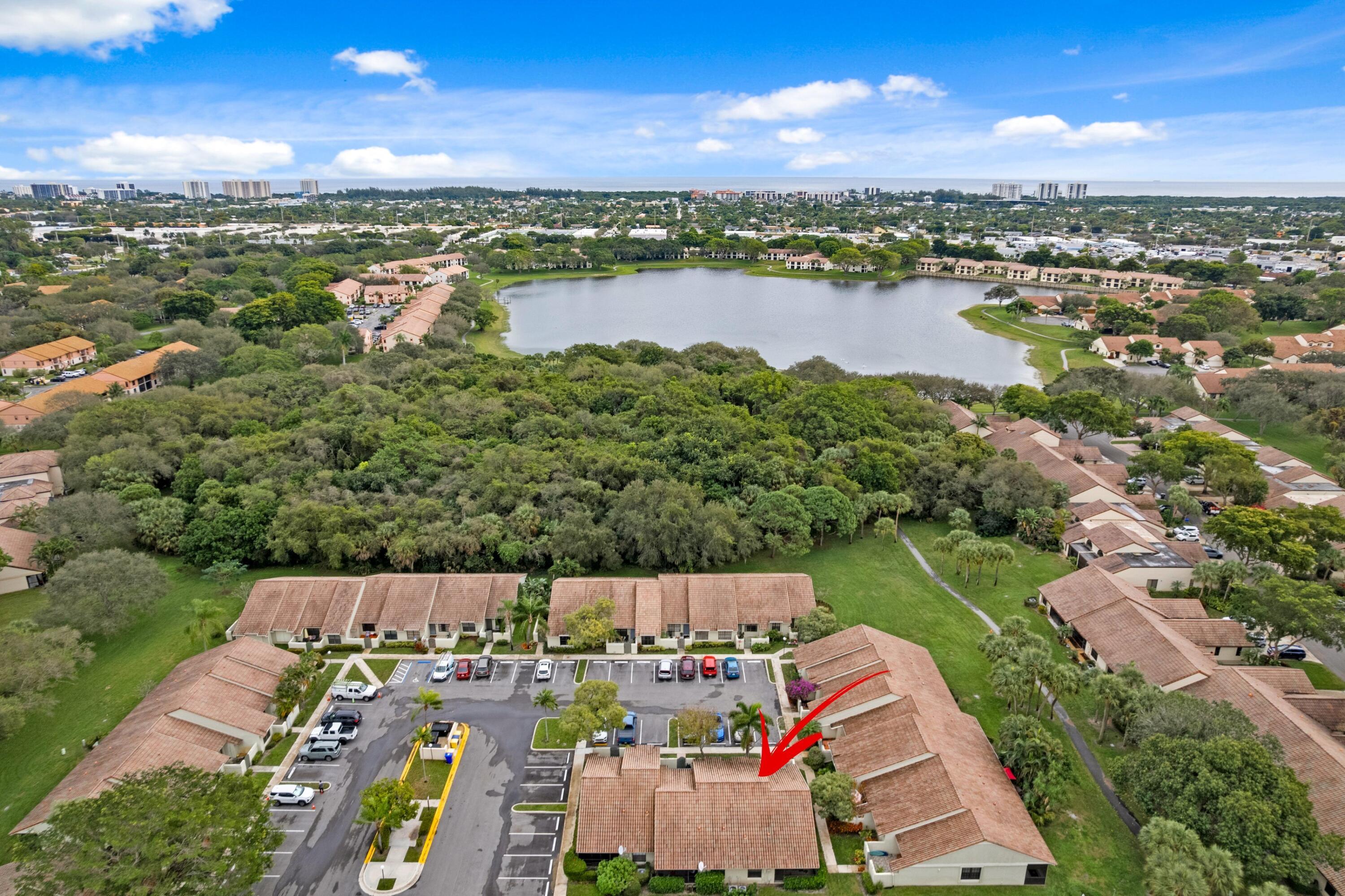 490 Hardwood Place Boca Raton, FL 33431 - Photo 3 of 45 Aerial Neighborhood View