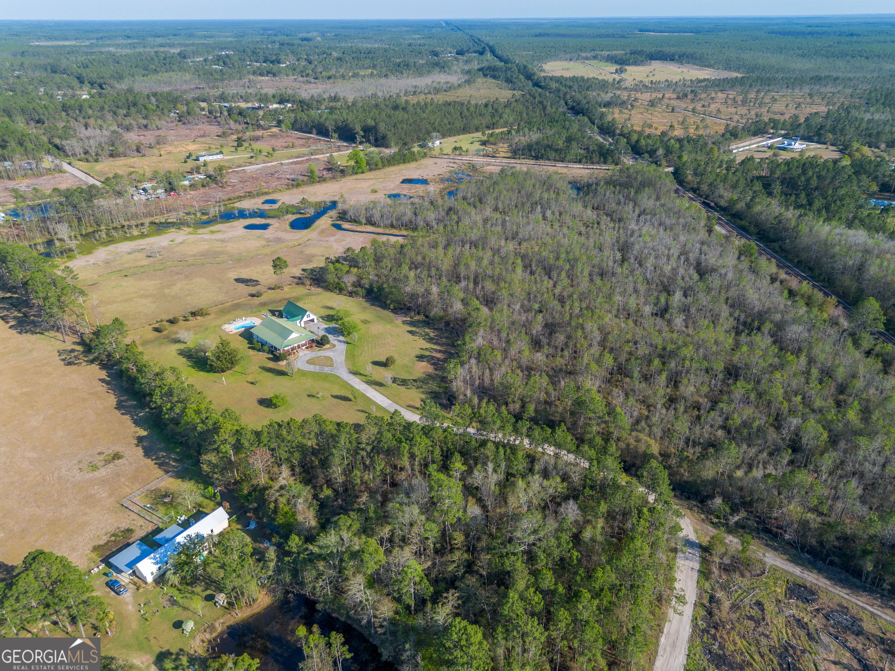 3300 Connor Lane Waycross, GA 31503 - Photo 10 of 42 an aerial view of mountain with beach