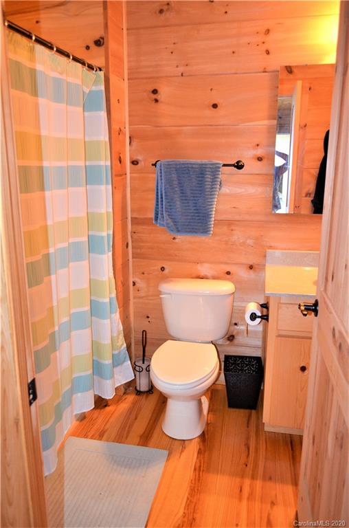 208 Loblolly Ln Mill Spring Mill Spring, NC 28756 - Photo 18 of 46 a bathroom with a toilet and a shower