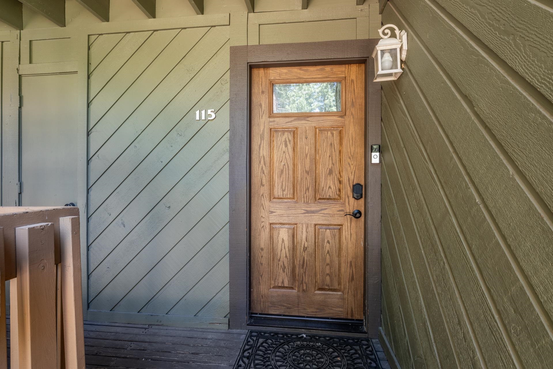 152 Viewpoint Road, Unit 115 Mammoth Lakes, CA 93546 - Photo 28 of 45 a door view with a sink