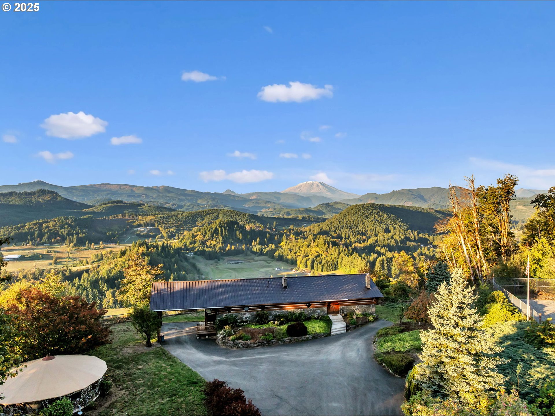 39904 Northeast Rotschy Road Yacolt, WA 98675 - Photo 6 of 48 a view of a city with mountains in the background