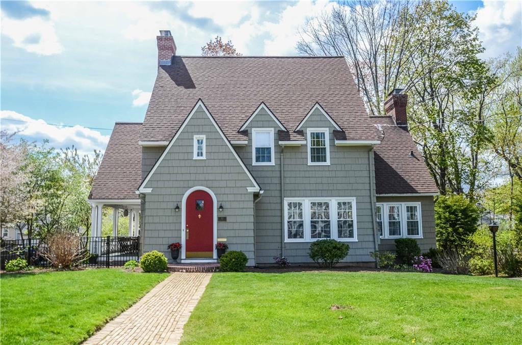 63 Van Buren Avenue West Hartford, CT 06107 - Photo 1 of 1 Welcome to 63 Van Buren Ave. The arched front door, dual chimneys, and dormers all contribute to the outstanding curb appeal of this charming home.