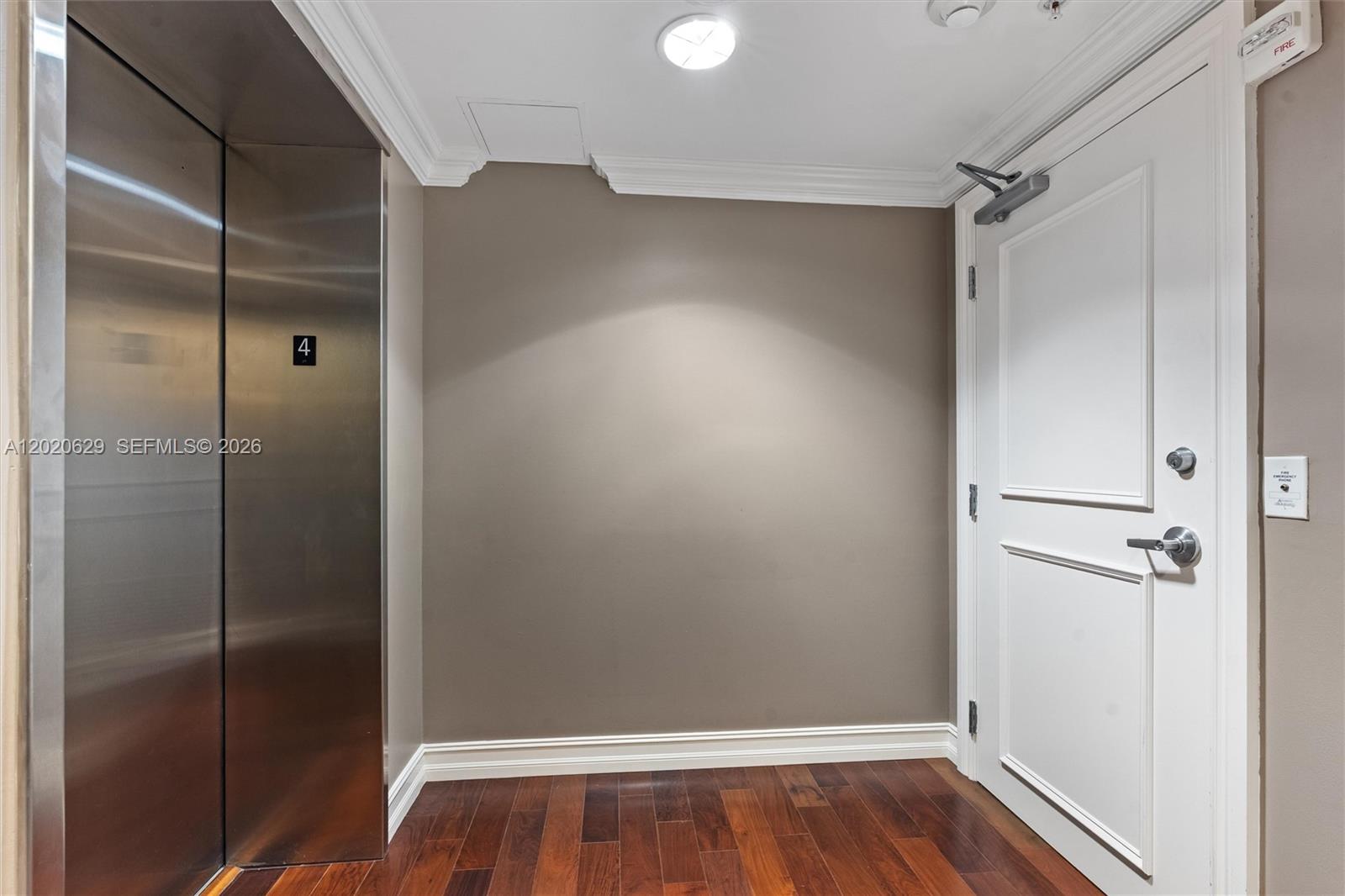 455 East Palmetto Park Road, Unit 4 Boca Raton, FL 33432 - Photo 27 of 30 a view of room with wooden floor