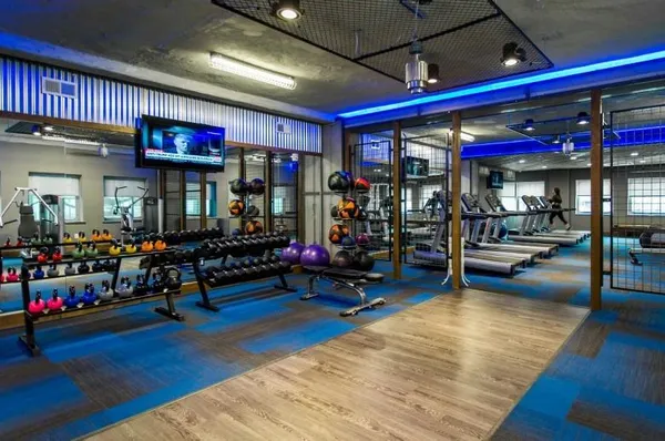 a view of a shop in a room