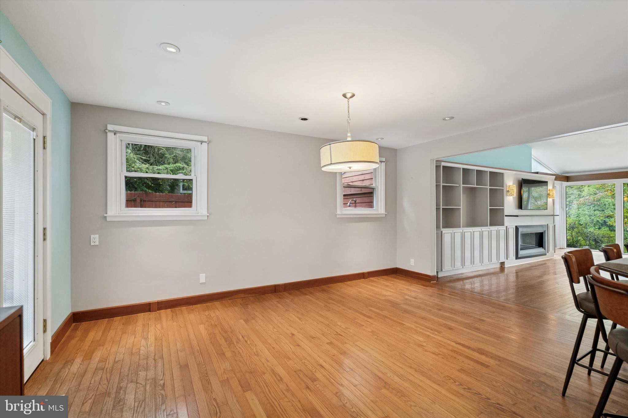 990 Indian Creek Road Jenkintown, PA 19046 - Photo 12 of 58 a view of an empty room with wooden floor and a window