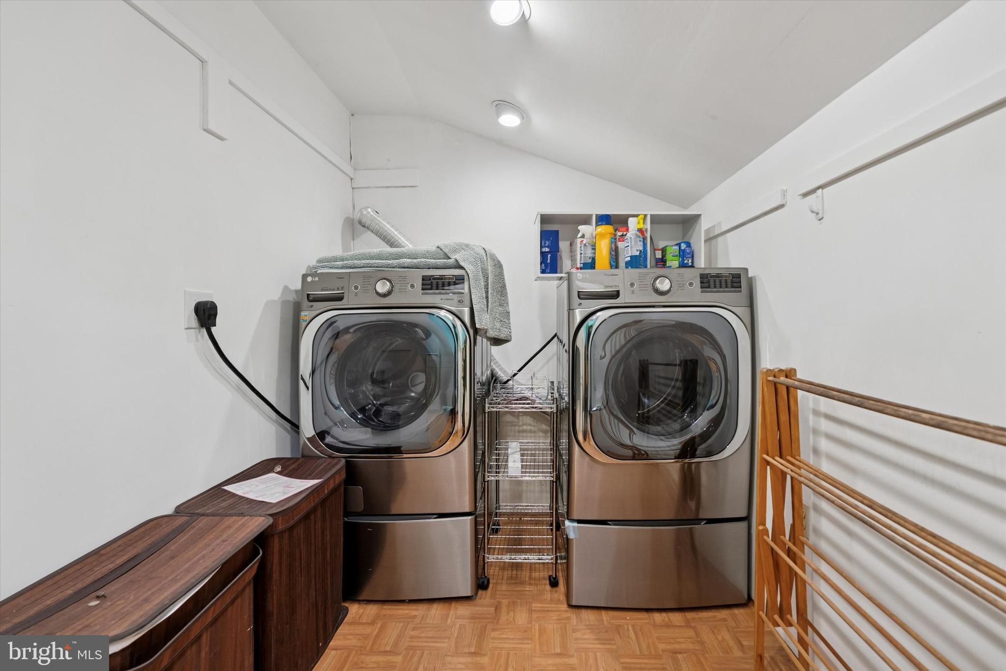990 Indian Creek Road Jenkintown, PA 19046 - Photo 18 of 58 a utility room with dryer and washer