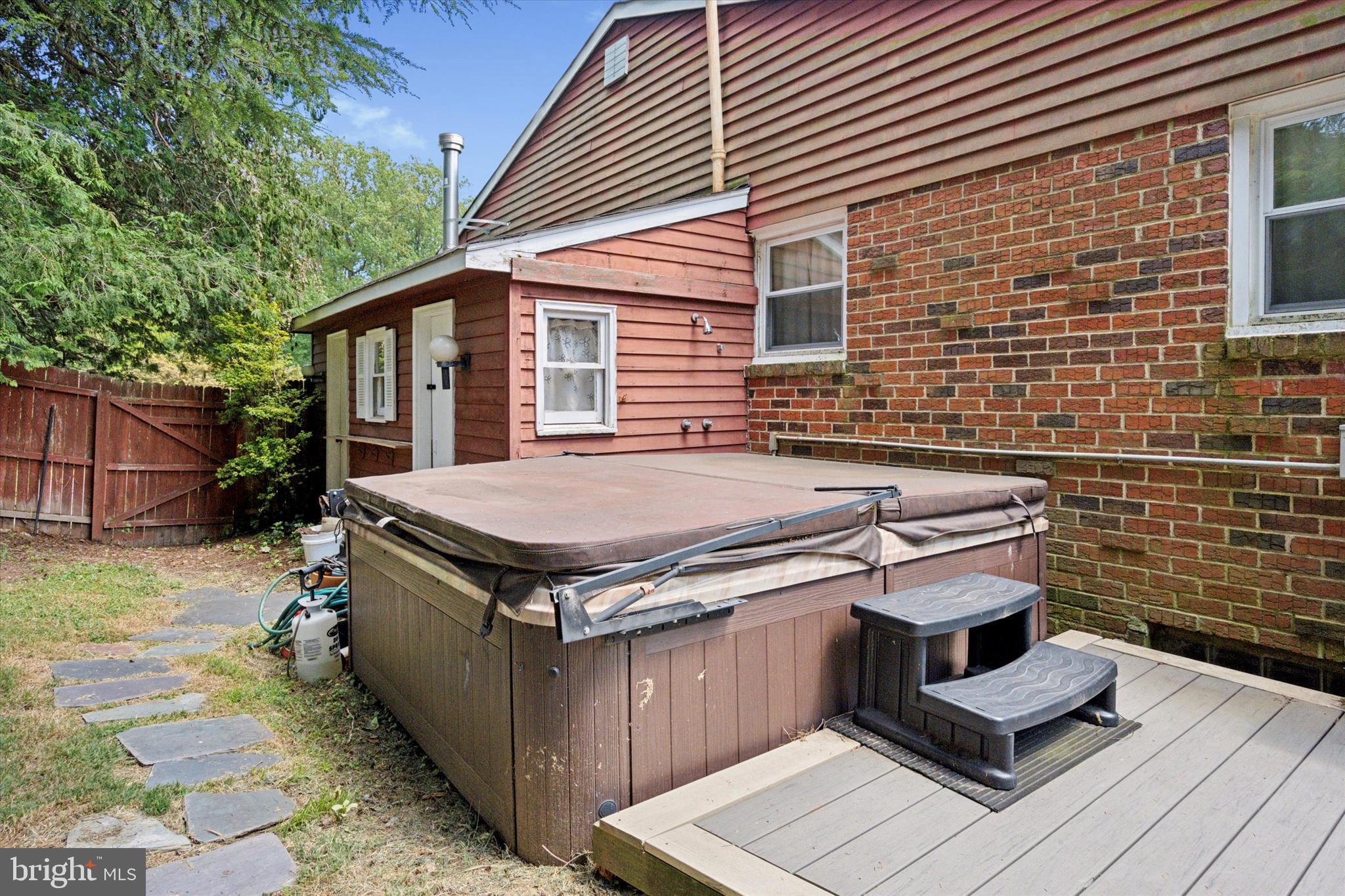 990 Indian Creek Road Jenkintown, PA 19046 - Photo 49 of 58 a view of a patio with a table and chairs