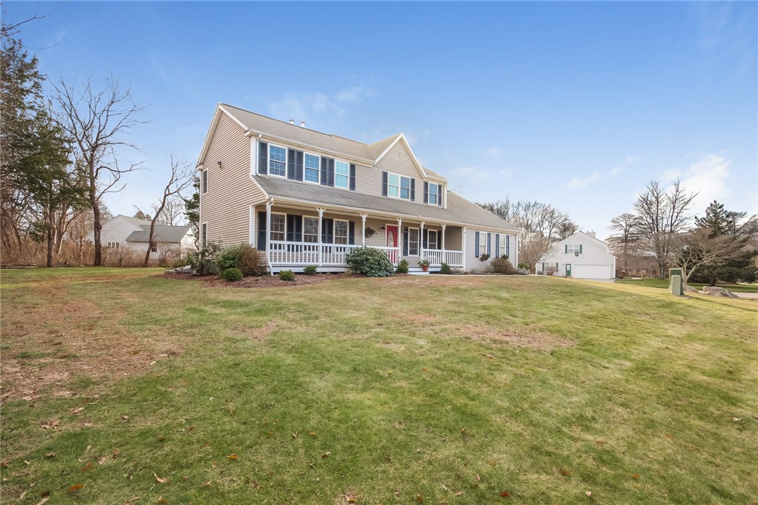 Open large front yard