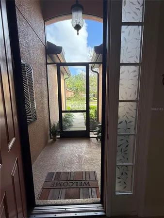 a view of a lake with houses