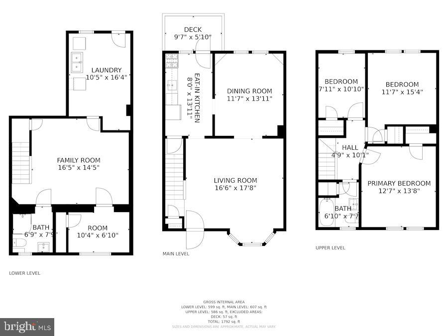 6338 Frederick Road Baltimore, MD 21228 - Photo 36 of 36 Floor Plan