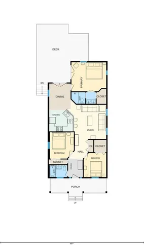 a picture of a floor plan