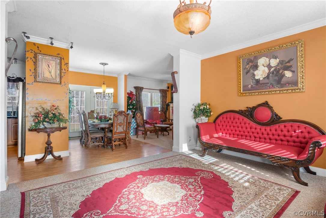 1597 Pleasant Oak Road Victoria, VA 23974 - Photo 8 of 28 a living room with furniture and a large window
