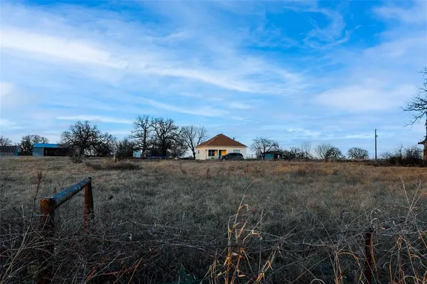 a view of a house with a mountain