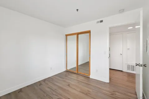 wooden floor in an empty room
