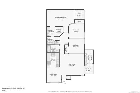 $599,900 | 2077 Lakeridge Circle, Unit 104, Chula Vista, CA 91913