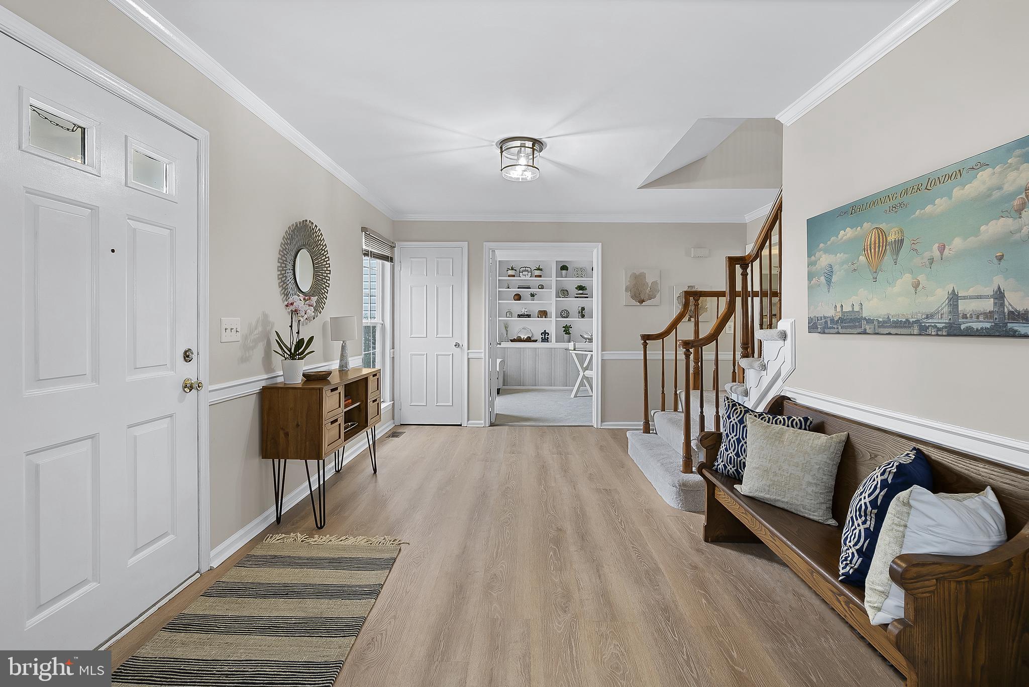 3 Moss Road Sterling, VA 20165 - Photo 11 of 77 Expansive and Bright Foyer w/ New Light