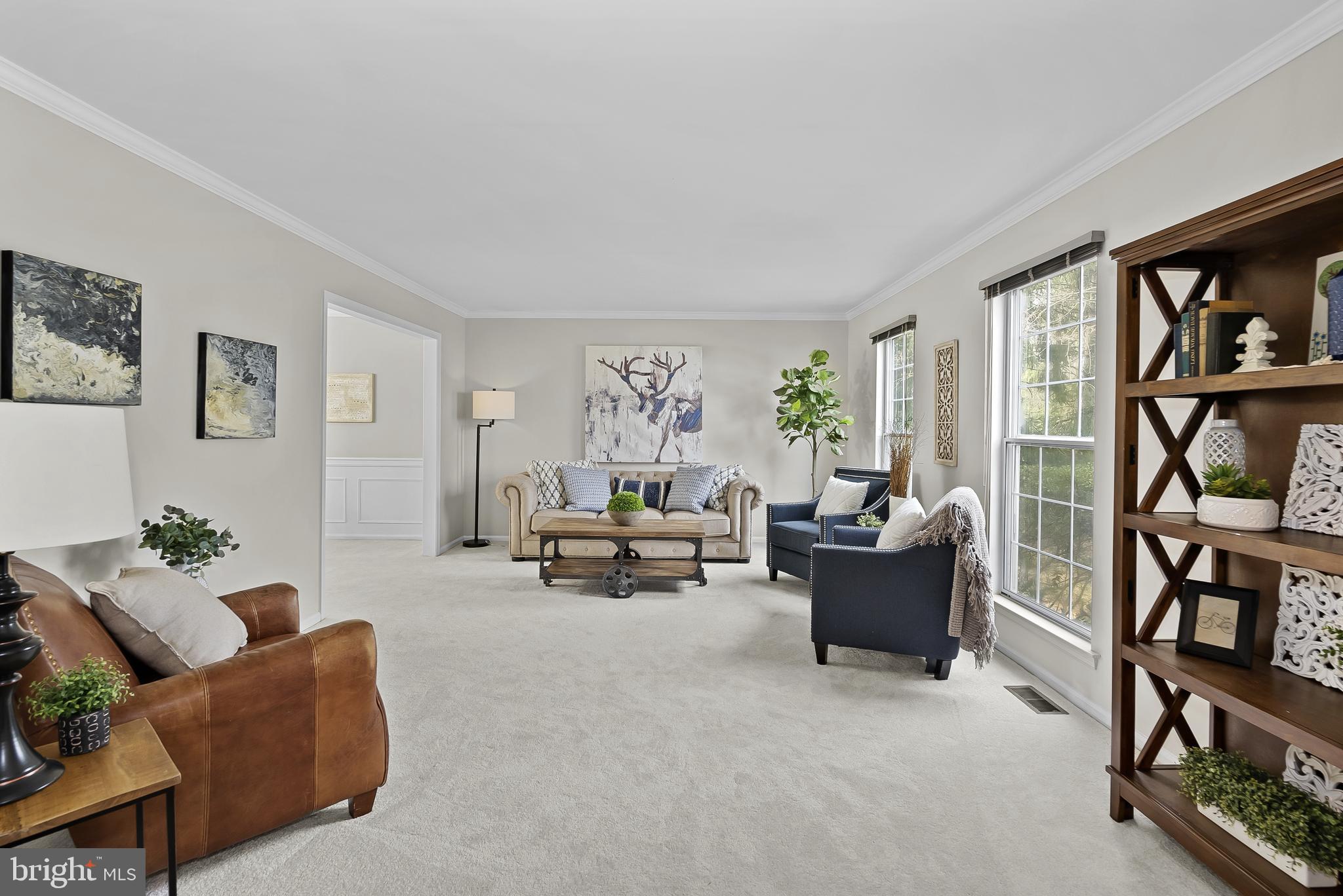 3 Moss Road Sterling, VA 20165 - Photo 13 of 77 Living Room w/ New Carpet