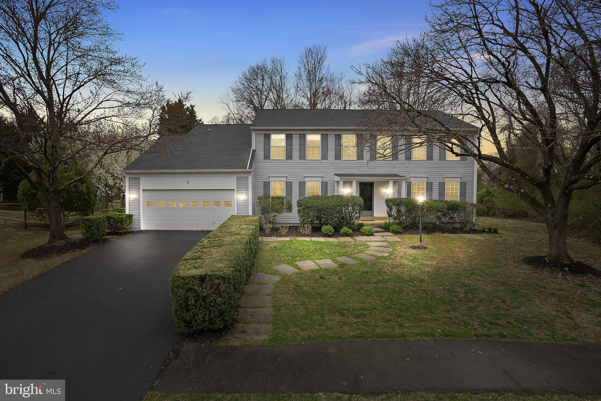 3 Moss Road Sterling, VA 20165 - Photo 2 of 77 4BR/3.5BA Colonial on 0.48ac Backing to TREES!