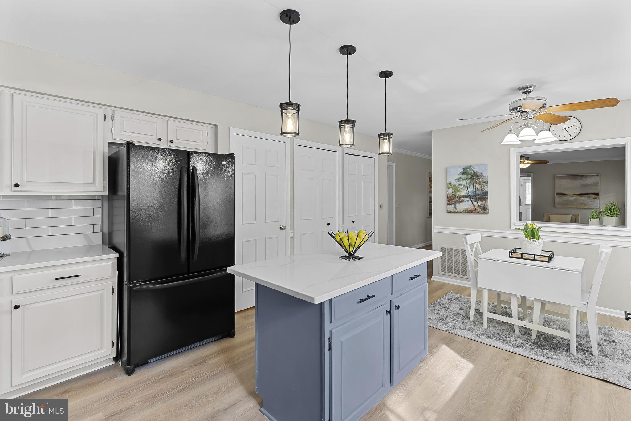 3 Moss Road Sterling, VA 20165 - Photo 20 of 77 New Pendant Lighting in Remodeled Kitchen