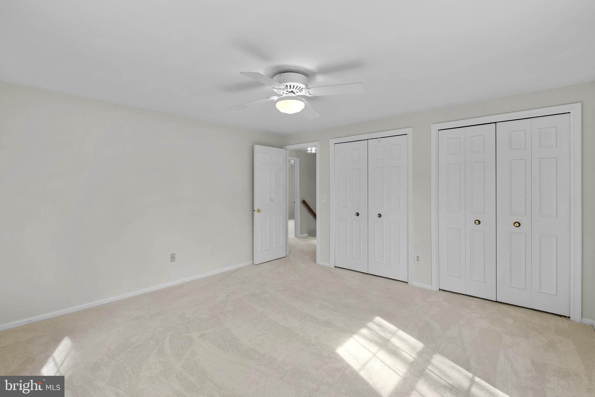 3 Moss Road Sterling, VA 20165 - Photo 44 of 77 Bedroom #3 w/ Fan and New Carpet