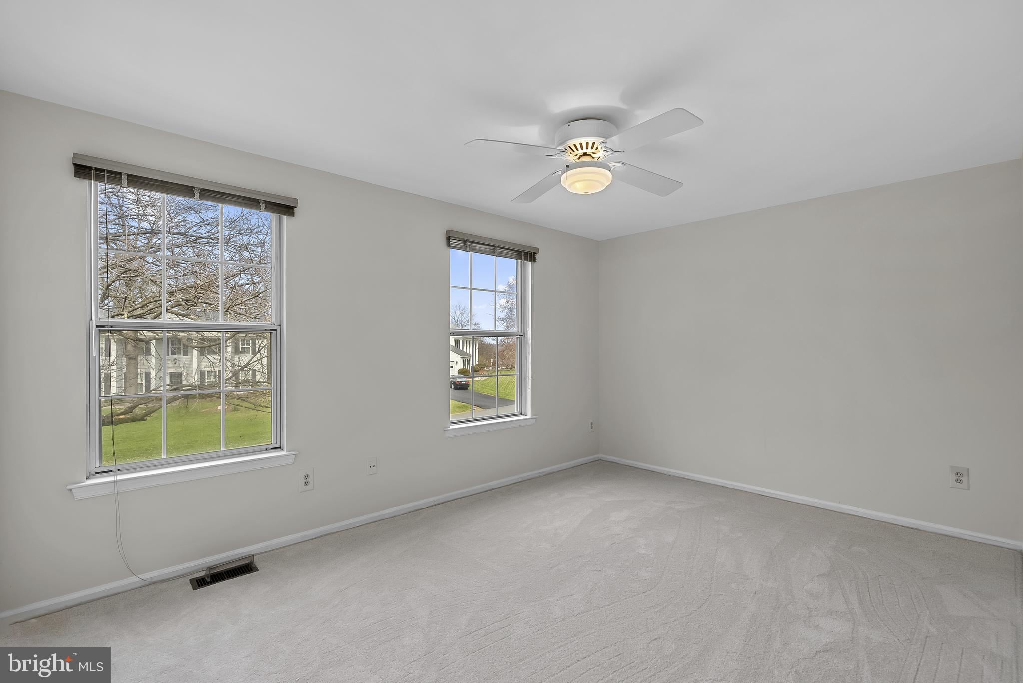 3 Moss Road Sterling, VA 20165 - Photo 45 of 77 Bedroom #2 w/ Fan and New Carpet