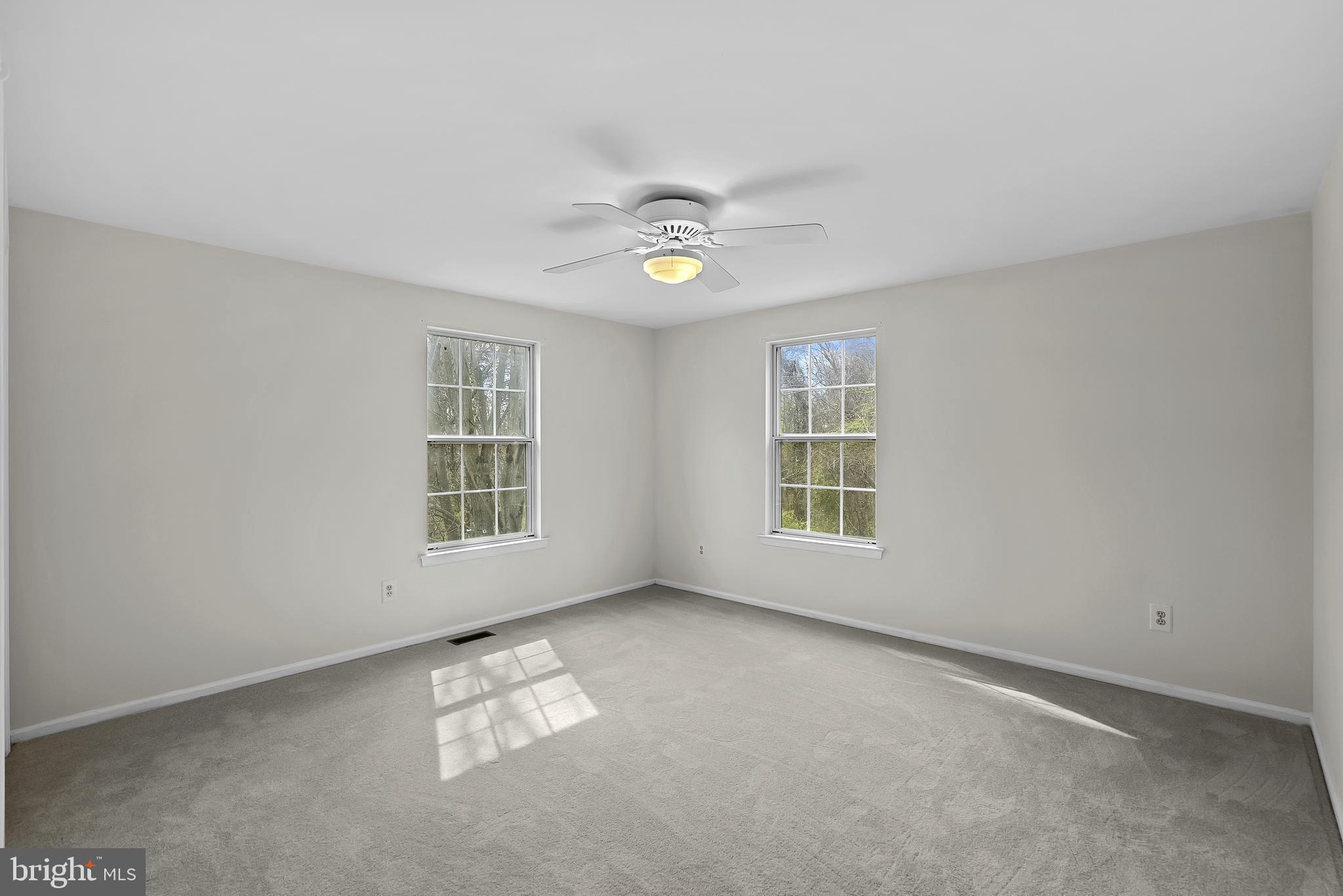 3 Moss Road Sterling, VA 20165 - Photo 48 of 77 Bedroom #4 w/ Fan and New Carpet