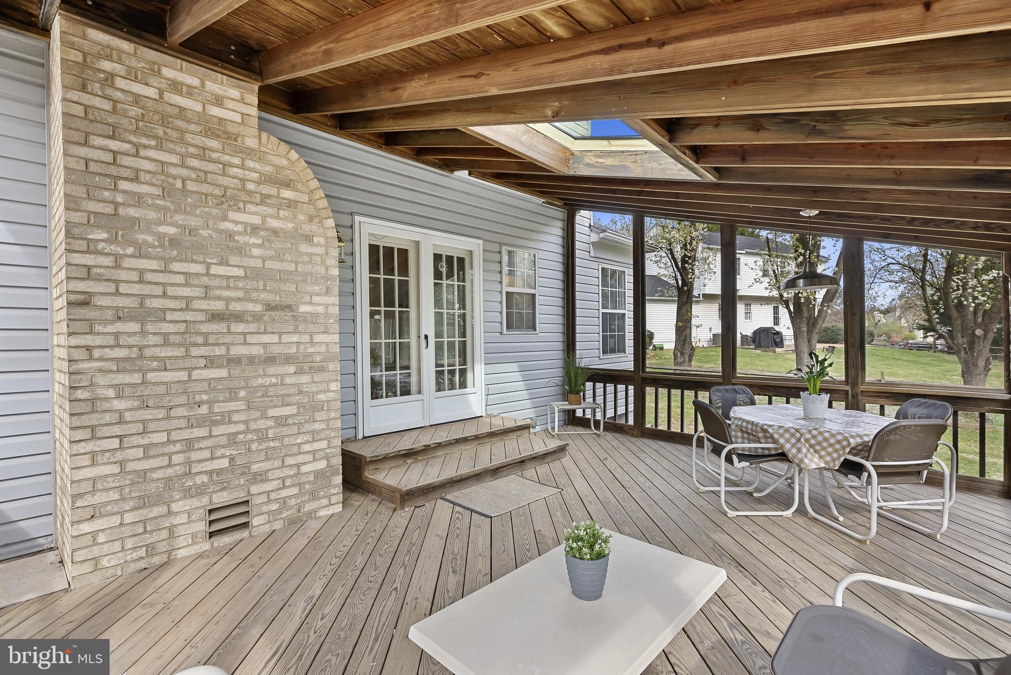 3 Moss Road Sterling, VA 20165 - Photo 57 of 77 Incredible Screened Porch w/ Skylight