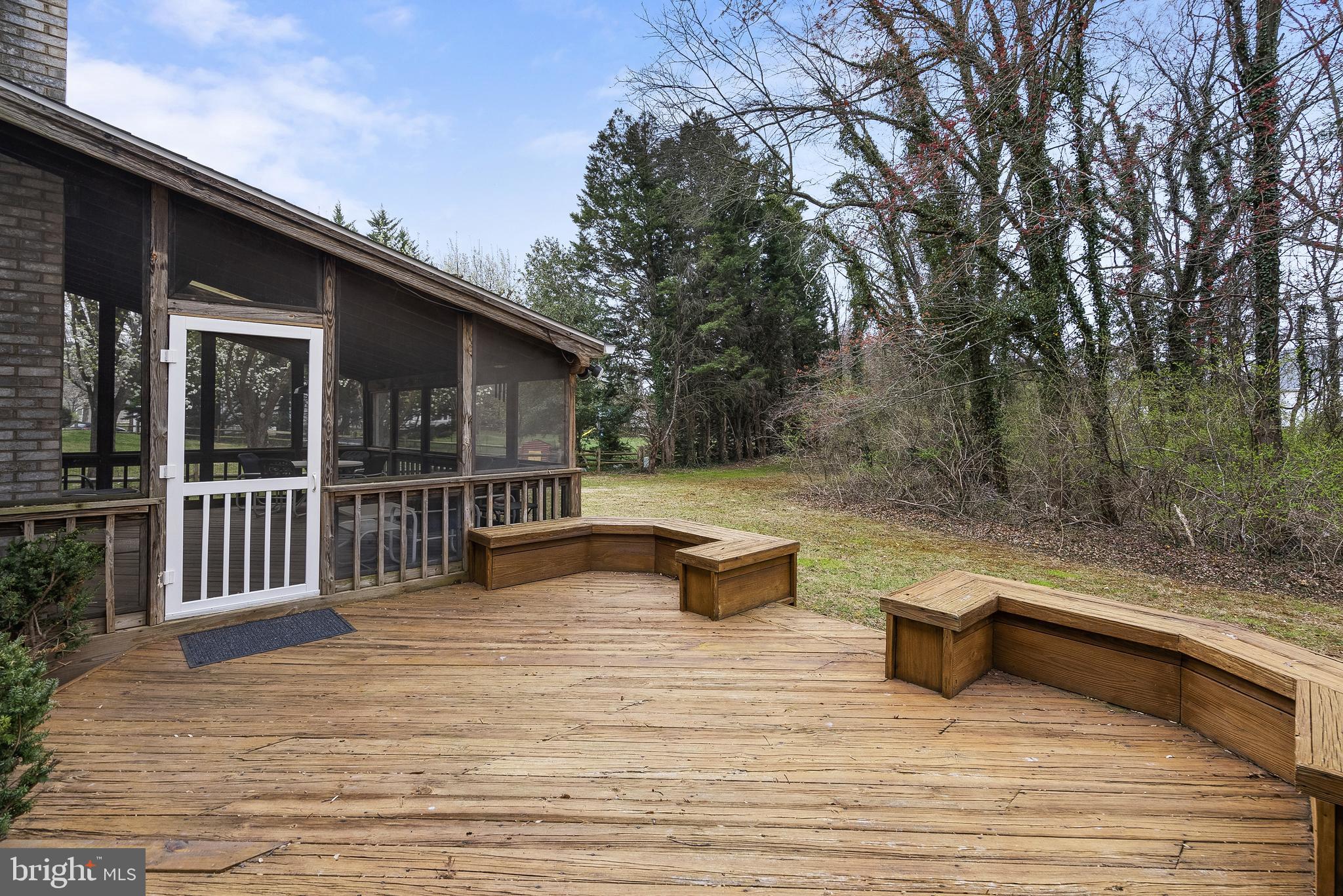 3 Moss Road Sterling, VA 20165 - Photo 61 of 77 Wood Deck off Screened Porch