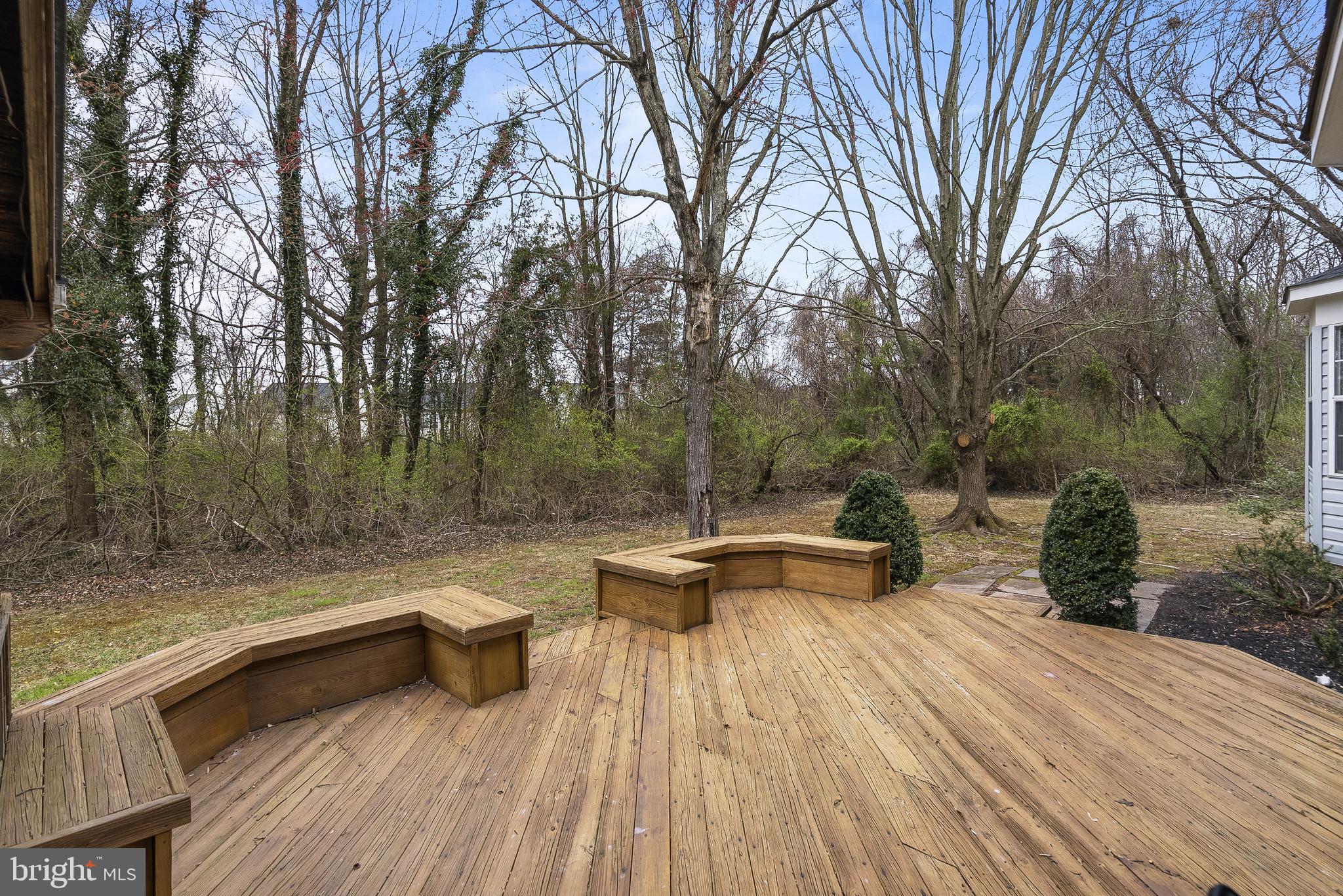 3 Moss Road Sterling, VA 20165 - Photo 62 of 77 Wood Deck off Screened Porch