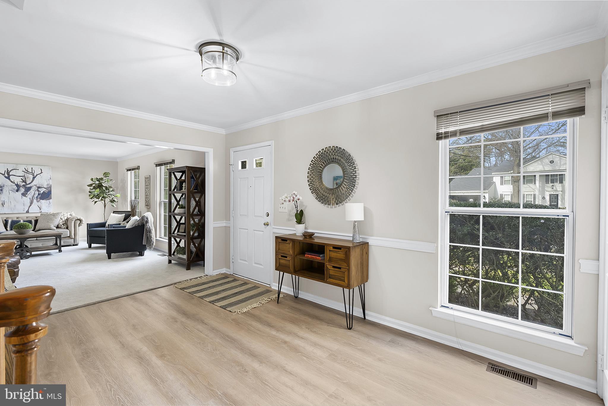 3 Moss Road Sterling, VA 20165 - Photo 9 of 77 Welcoming Foyer w/ New LVP