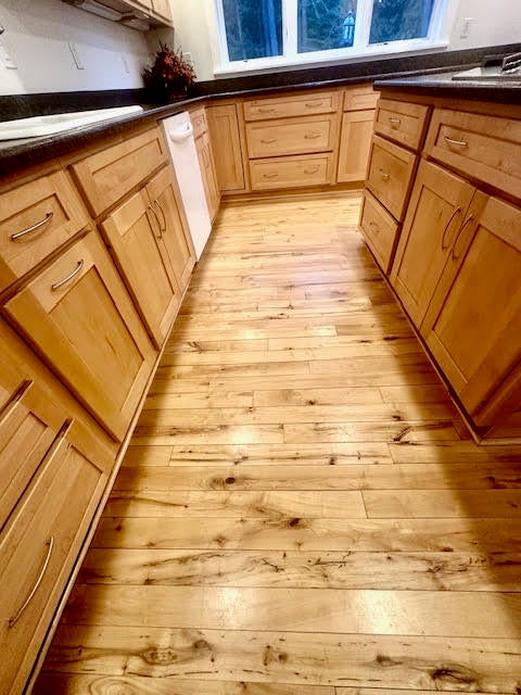 996 Lahaie Road Cheboygan, MI 49721 - Photo 12 of 51 Maple Cabinetry & gorgeous wood floors