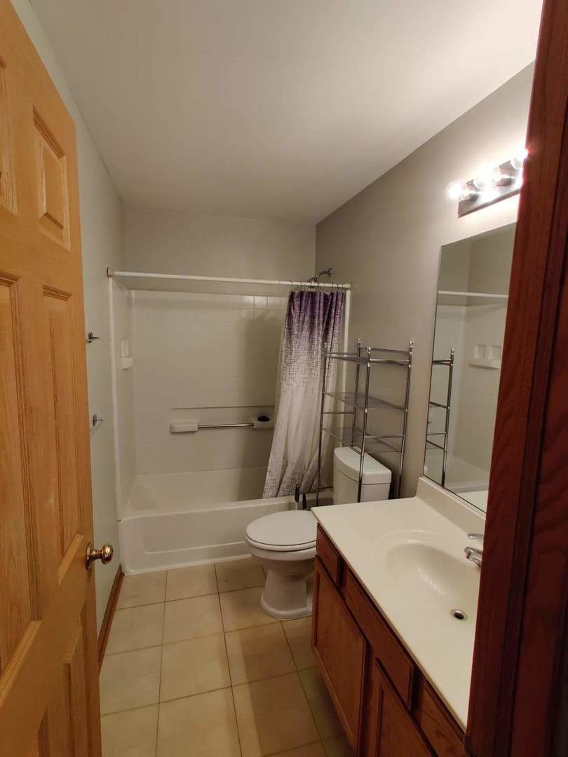 889 Symphony Drive Aurora, IL 60504 - Photo 16 of 24 a bathroom with a sink toilet and shower