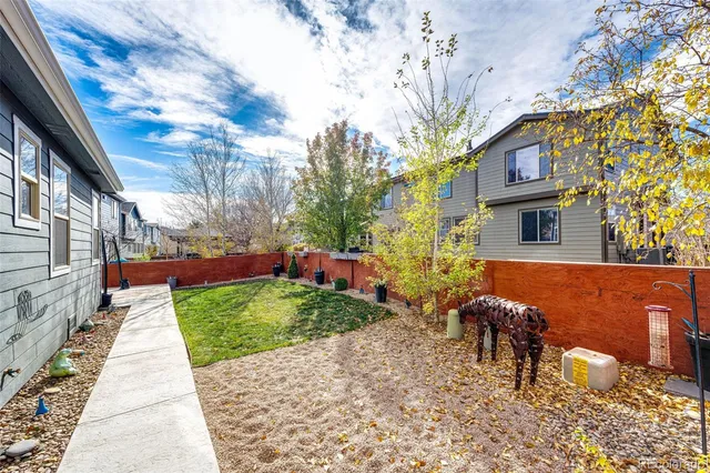 a view of a house with a patio