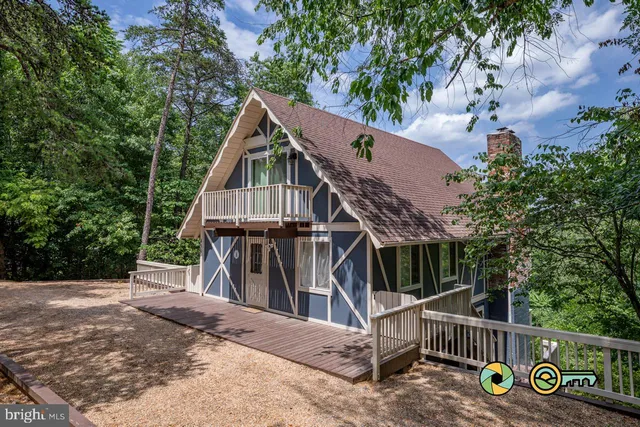 a view of outdoor space and deck